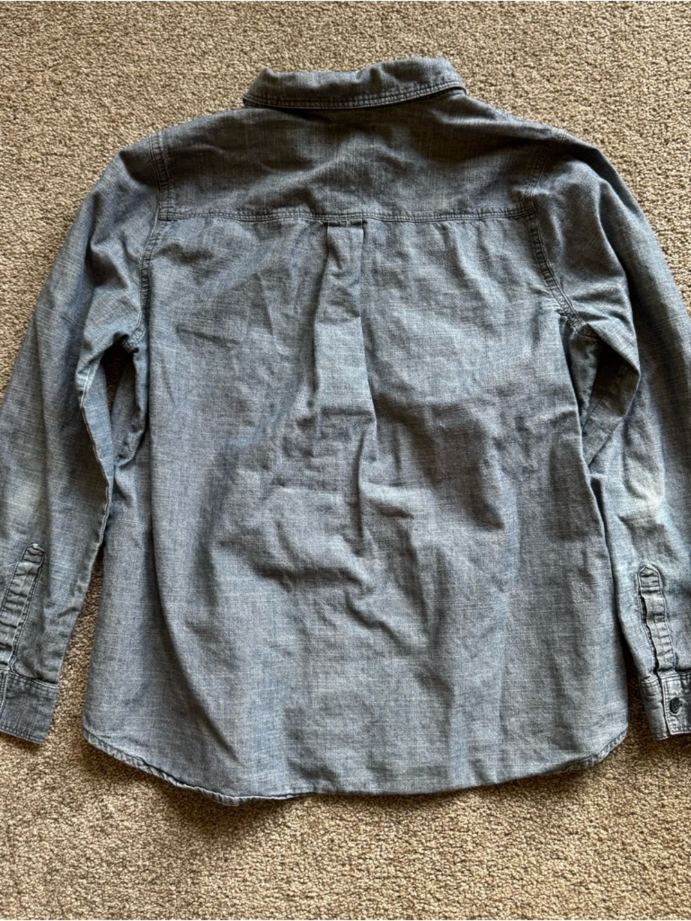 100% Cotton Old Navy Button Down Long Sleeve Shirts Lot of Three - Picture 7 of 13